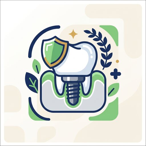 Illustratie voor Tandheelkundige Implantaten